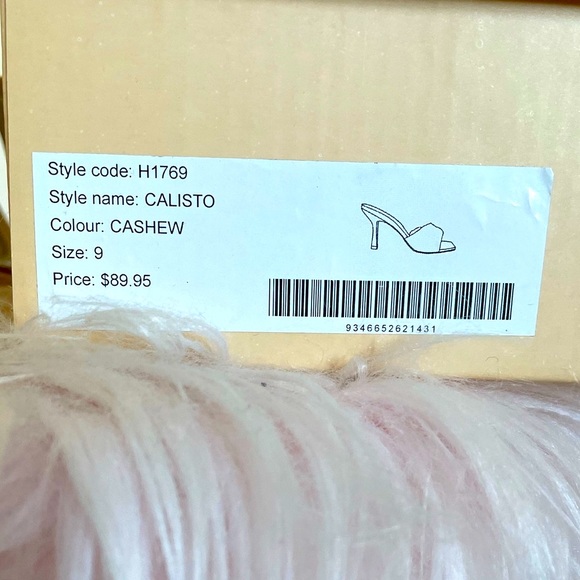 Billini Calisto Sandal Heels - SZ9, New in Box Color Cashew - Picture 6 of 6